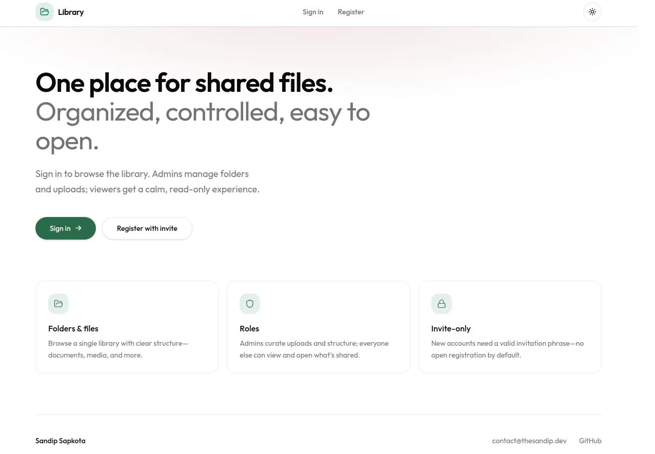 image of File Storage App